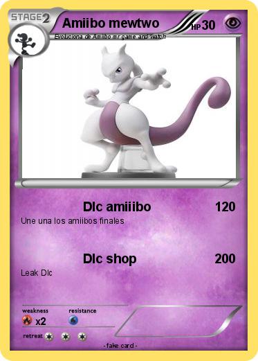 Pokemon Amiibo mewtwo
