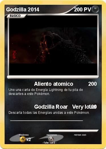 Pokemon Godzilla 2014