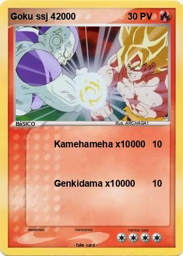 Pokemon Goku ssj 42000