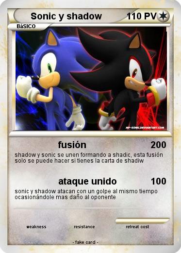Pokemon Sonic y shadow