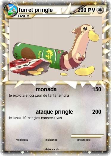 Pokemon furret pringle