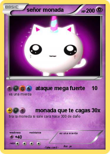Pokemon señor monada