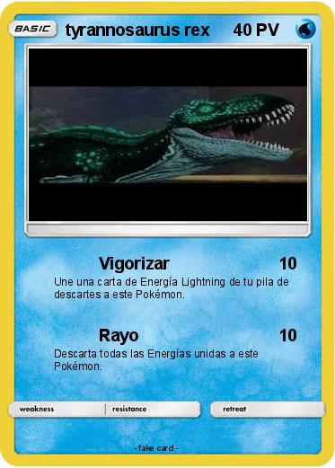 Pokemon tyrannosaurus rex