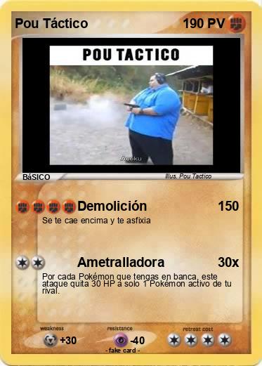 Pokemon Pou Táctico