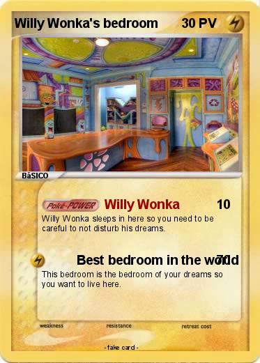 Pokemon Willy Wonka's bedroom