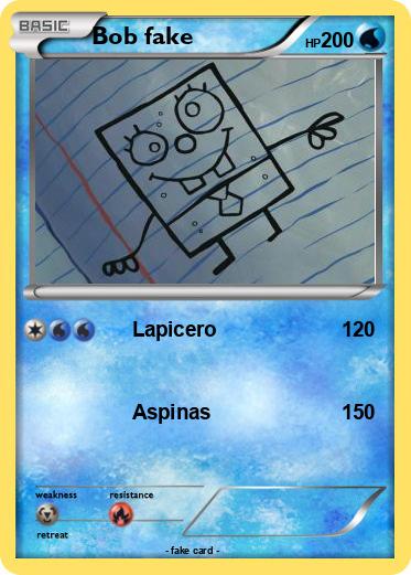 Pokemon Bob fake