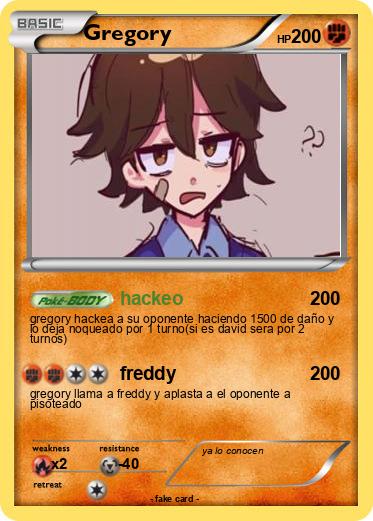 Pokemon Gregory