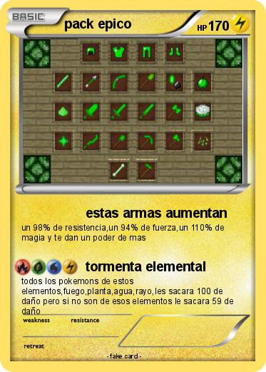 Pokemon pack epico