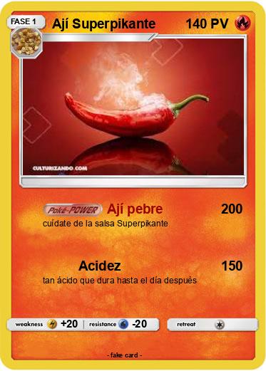 Pokemon Ají Superpikante