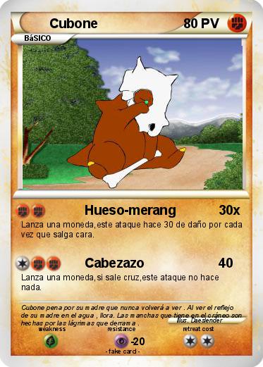 Pokemon Cubone