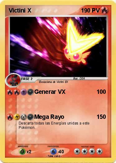 Pokemon Victini X