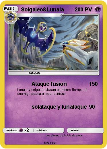 Pokemon Solgaleo&Lunala