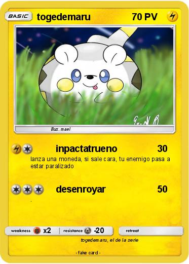 Pokemon togedemaru