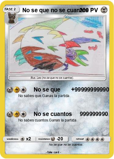 Pokemon No se que no se cuantos