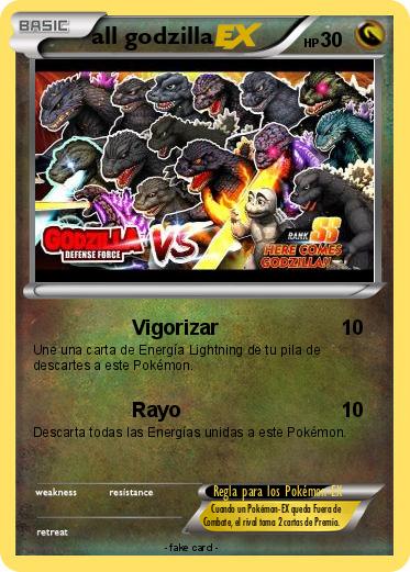 Pokemon all godzilla
