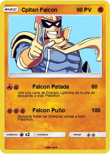 Pokemon Cpitan Falcon