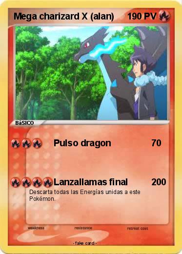 Pokemon Mega charizard X (alan)