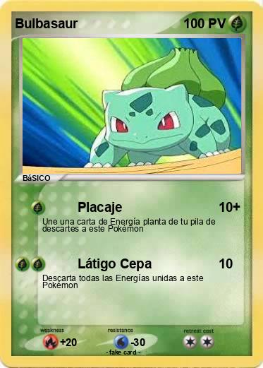 Pokemon Bulbasaur