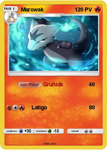 Pokemon Marowak