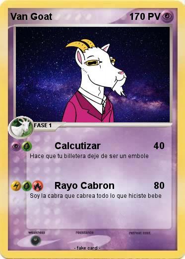 Pokemon Van Goat