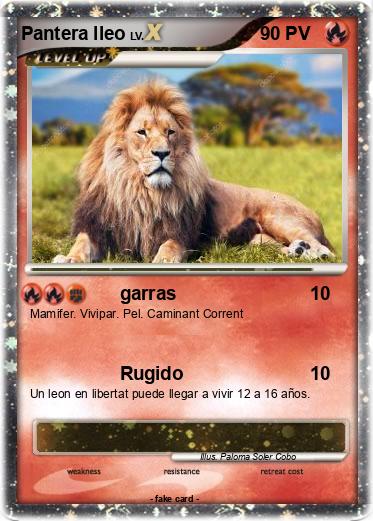 Pokemon Pantera lleo
