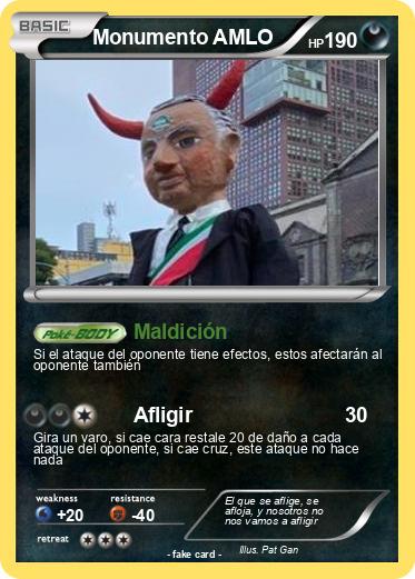 Pokemon Monumento AMLO
