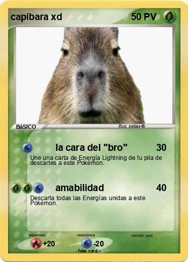 Pokemon capibara xd