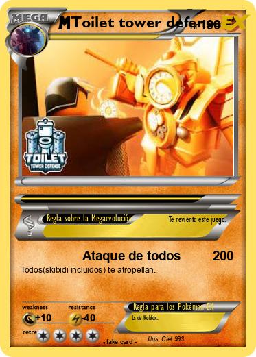 Pokemon Toilet tower defense