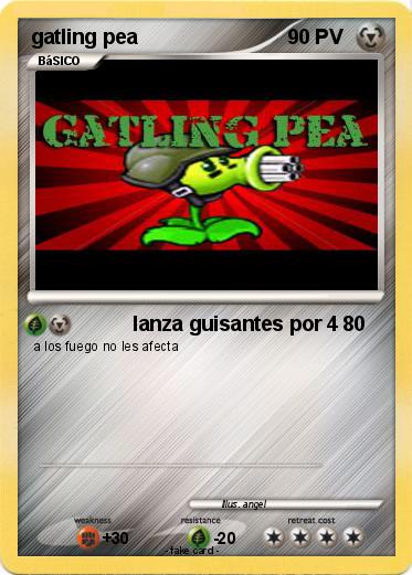 Pokemon gatling pea