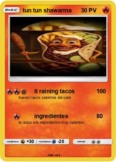 Pokemon tun tun shawarma