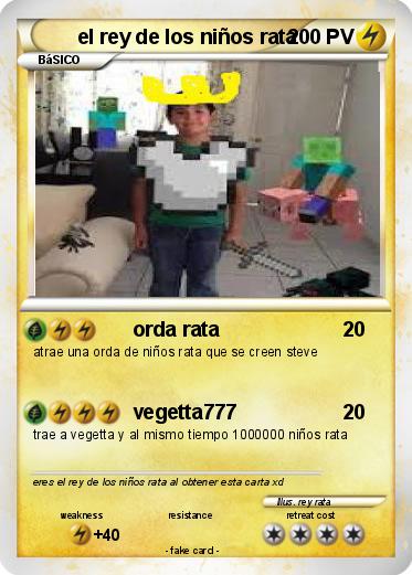 Pokemon el rey de los niños rata