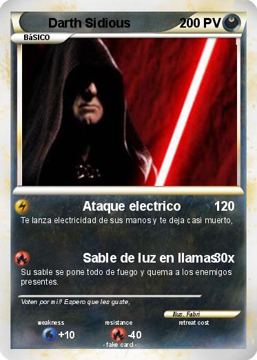 Pokemon Darth Sidious