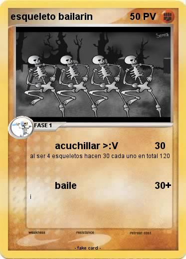 Pokemon esqueleto bailarin