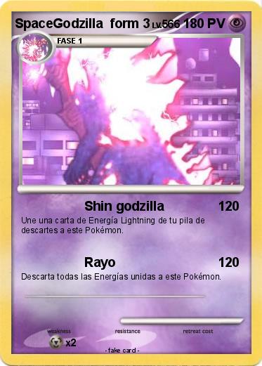 Pokemon SpaceGodzilla  form 3