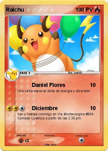 Pokemon Raichu