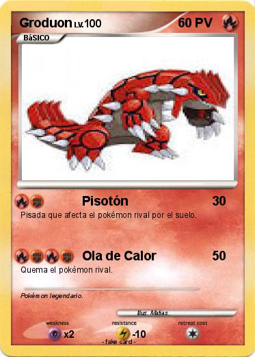Pokemon Groduon