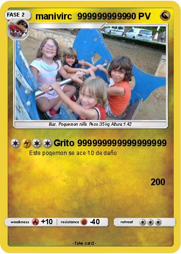 Pokemon manivirc  9999999999