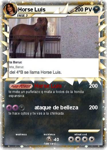 Pokemon Horse Luis