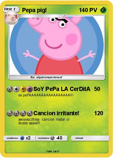 Pokemon Pepa pig!