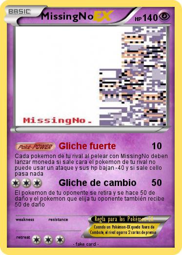 Pokemon MissingNo