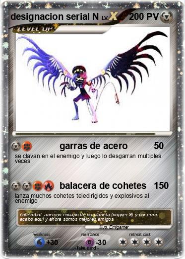 Pokemon designacion serial N