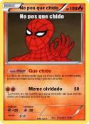 No pos que