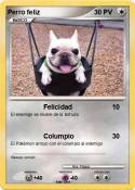 Perro feliz