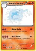 Ninetales de Aola Ninetales de