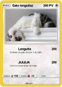 Gato lenguitaz