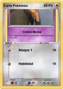 Carta Pokémon