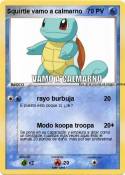 Squirtle vamo a