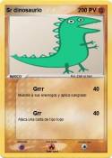 Sr dinosaurio