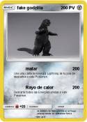 fake godzilla