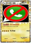 sin wat´s app
